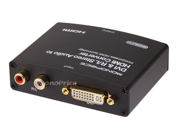 Конвертер DVI & R/L Stereo Audio to HDMI